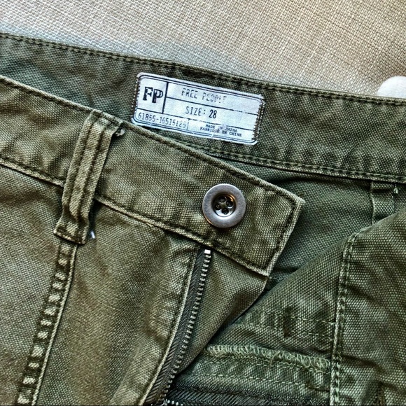 Free People Denim Utility Skirt - Picture 7 of 8